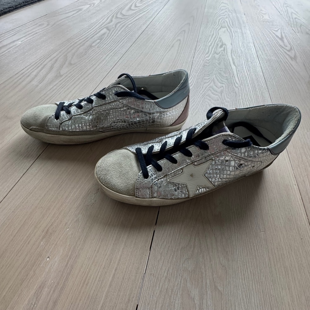 Golden Goose Superstar Sneakers -  Size 40